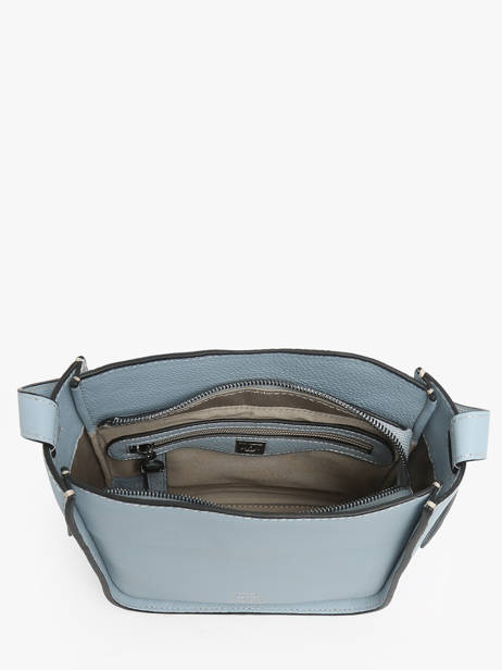 Cross Body Tas S Foudre Leder Etrier Blauw foudre EFOD087S ander zicht 3